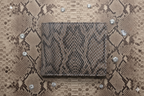 Snake Silver™ Pro Wallet - 100% Pure Cow Leather Wallet - Showsha Pro Wallet Edition - Brand Box Included