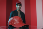 The Royal Red Full Leather Cap™ - 100% Pure Genuine Leather - Sharp Red - Unisex - Showsha King Collection