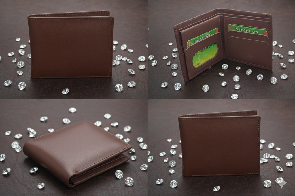 Imported Cow™ (Rich Soft Brown) Leather Pro Wallet - 100% Pure Cow Leather Wallet - Showsha Pro Wallet Edition - Brand Box Included