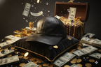 The Legend Black Full Leather Cap™ - 100% Pure Genuine Leather - Pure Black - Unisex - Showsha King Collection