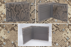 Snake Silver™ Pro Wallet - 100% Pure Cow Leather Wallet - Showsha Pro Wallet Edition - Brand Box Included