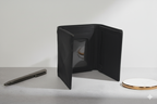 Jutt Black Tripple Fold™ Wallet - 100% Pure Cow Leather Wallet - TriFold - Showsha Pro Wallet Edition - Brand Box Included