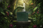 100% Pure Original Green Snake (Green Viper Mamba Snake) Skin Leather Wallet - GreenMamba™ - Showsha Premium Wallet Edition - Brand Box Included